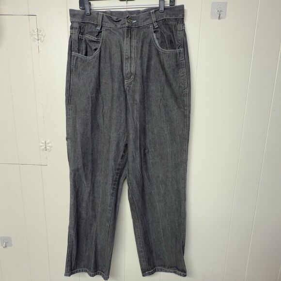 Vtg Fubu Jeans Rudy Platinum Fat Albert Embroidery Baggy Y2K Carpenter Men 32x31 - Picture 1 of 12